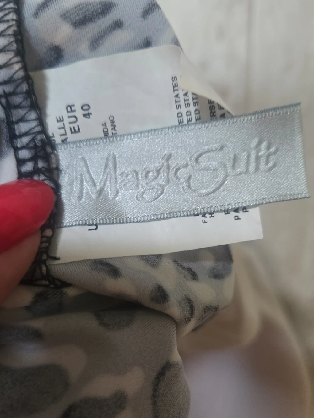 Magic Suit Animal Print Tankini Top - Picture 8 of 9